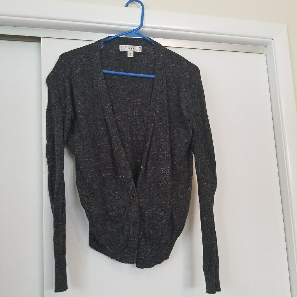 Jcpenny grey cardigan